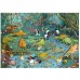 Puzzle d'art en bois 100 pièces michèle wilson - ruyer : crocos et compagnie  Puzzle Michele Wilson    490400